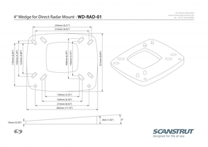 Scanstrut Wd-Rad-01 Radar Antenna Mount||wd-Rad-01_4.Png||89||scawdrad01||925330