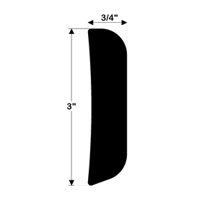 Product of Taco V21-9939bka20 Boat Rub Rail