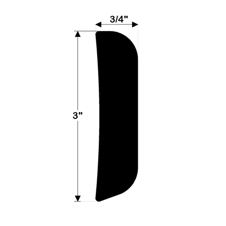 Product of Taco V21-9939bka20 Boat Rub Rail
