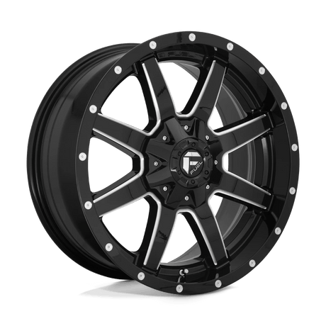 Product of Fuel Off Road 20x10 Black With Natural Accents Wheel - 6x5.31 Bolt Pattern 