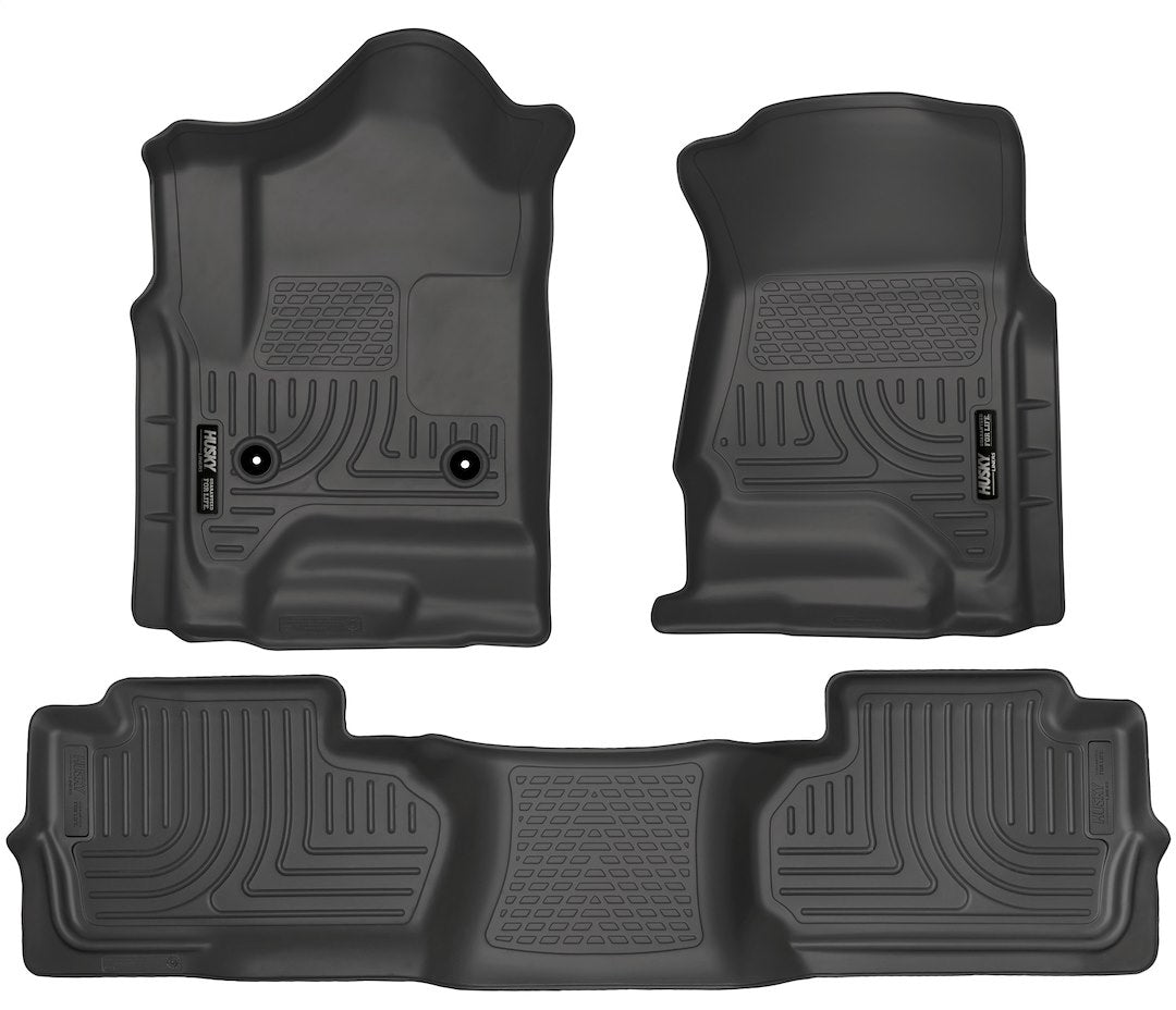 Product of Husky Liner WeatherBeater™ 98241 Black Thermoplastic Polyolefin (TPO) Floor Liner 