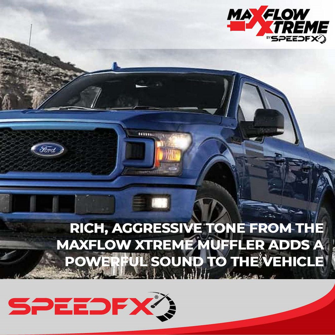 Product of SpeedFX 50301 MaxFlow Xtreme Cat Back System Single Exhaust System Kit 