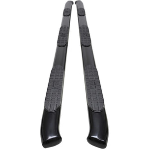 Product of Westin Automotive 21-534775 Black Powder Coated Oval Nerf Bar - Truck Wheel To Wheel 