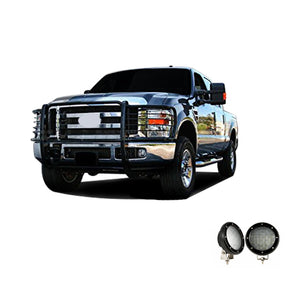 Product of Black Horse Offroad 17GT26MA-PLFB Grille Guard  