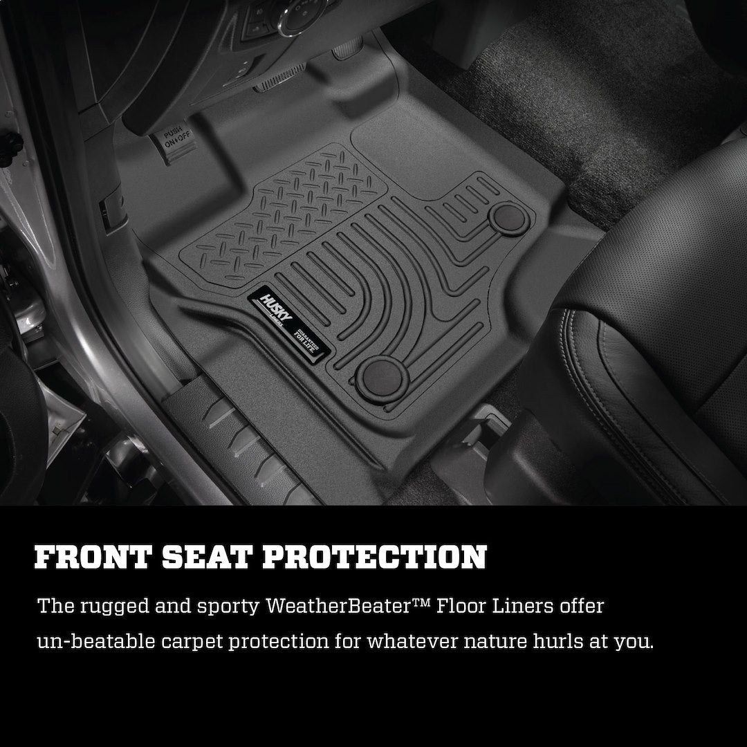 Product of Husky Liner WeatherBeater™ 19371 Black Thermoplastic Polyolefin (TPO) Floor Liner 