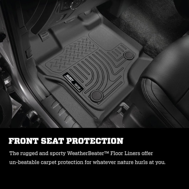 Product of Husky Liner WeatherBeater™ 19371 Black Thermoplastic Polyolefin (TPO) Floor Liner 