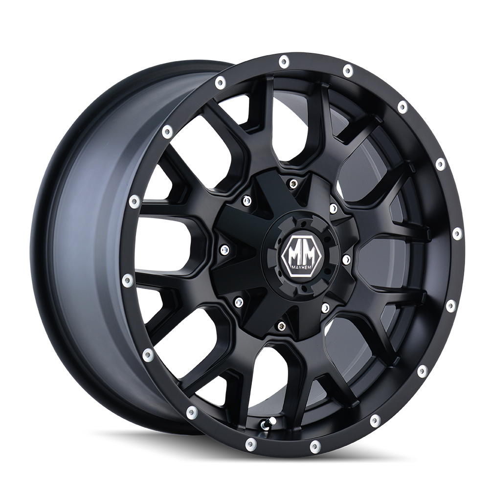 Mayhem Wheels 8015-2978mb18 Wheel||mayhem8015mb1_5 Lug.Png||85||wgh80152978m2||2268847