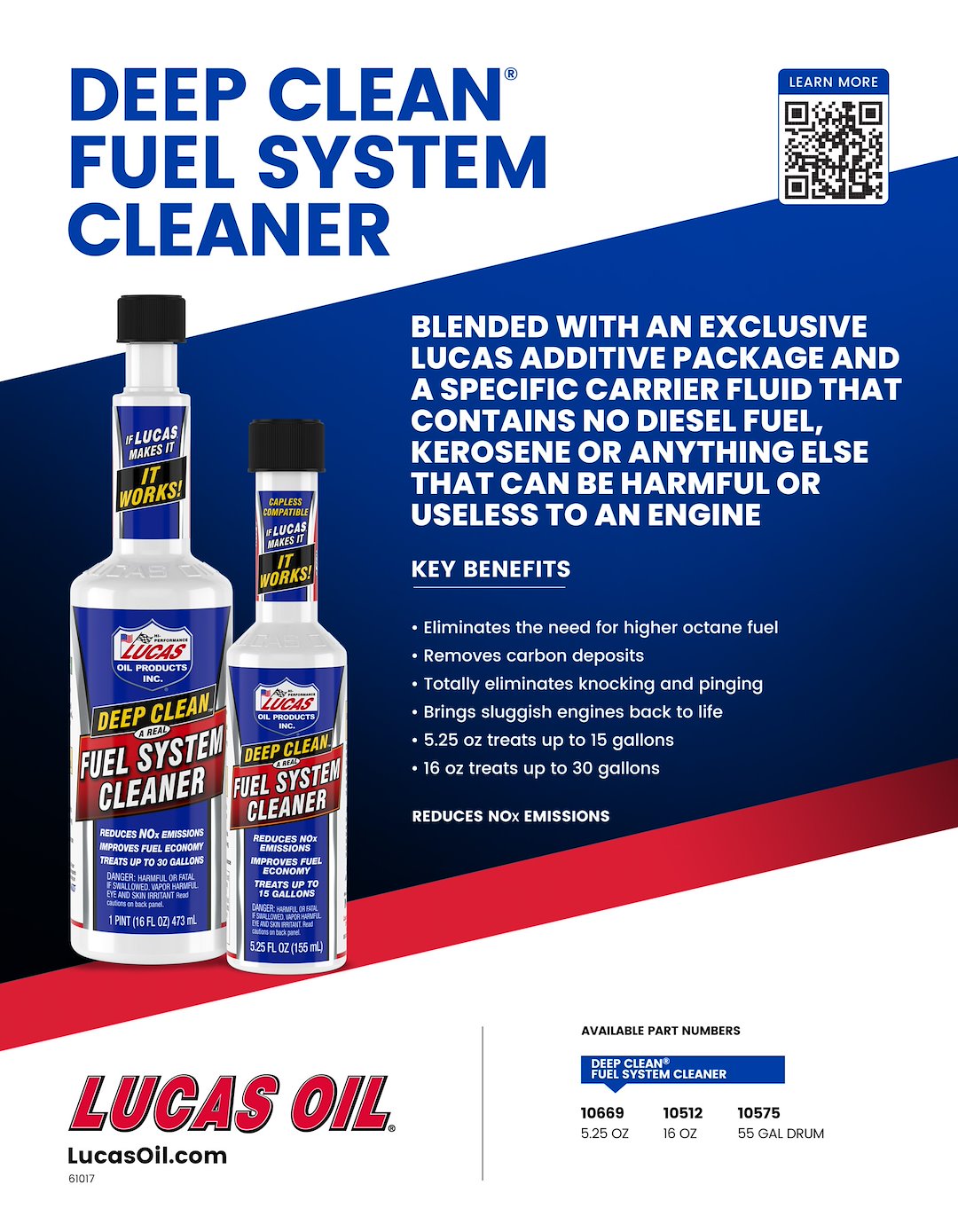 Product of Lucas Oil 10669 Fuel System Cleaner