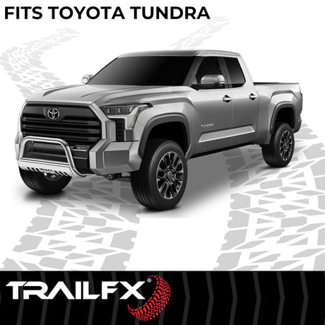 Product of TrailFX B0044S Bull Bar  with skid plate 