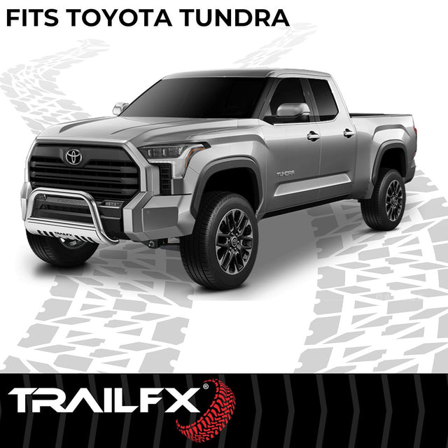 Product of TrailFX B0044S Bull Bar  with skid plate 