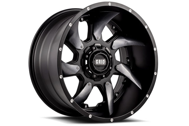 Grid Wheels Gd0120090555b278 Wheel||gd01_Matte Black_Carbonfiber Insert.Jpg||85||grw129555b278||1086229