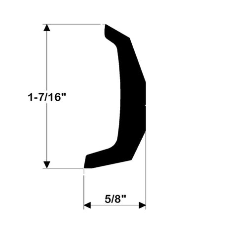 Taco V21-3671bka20d2 Boat Rub Rail||v21-3671bka20d2_1.Jpg||86||t9av213671bka||1745588