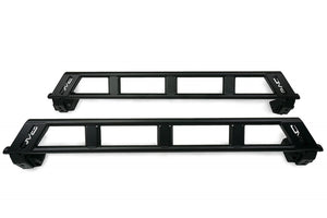 Product of DV8 Offroad SRBR-01 Black Steel Round Rocker Panel Guard 