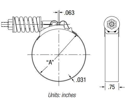 Breeze B92240413 Hose Clamp||b92240413_1.Png||86||b55b92240413||2237017