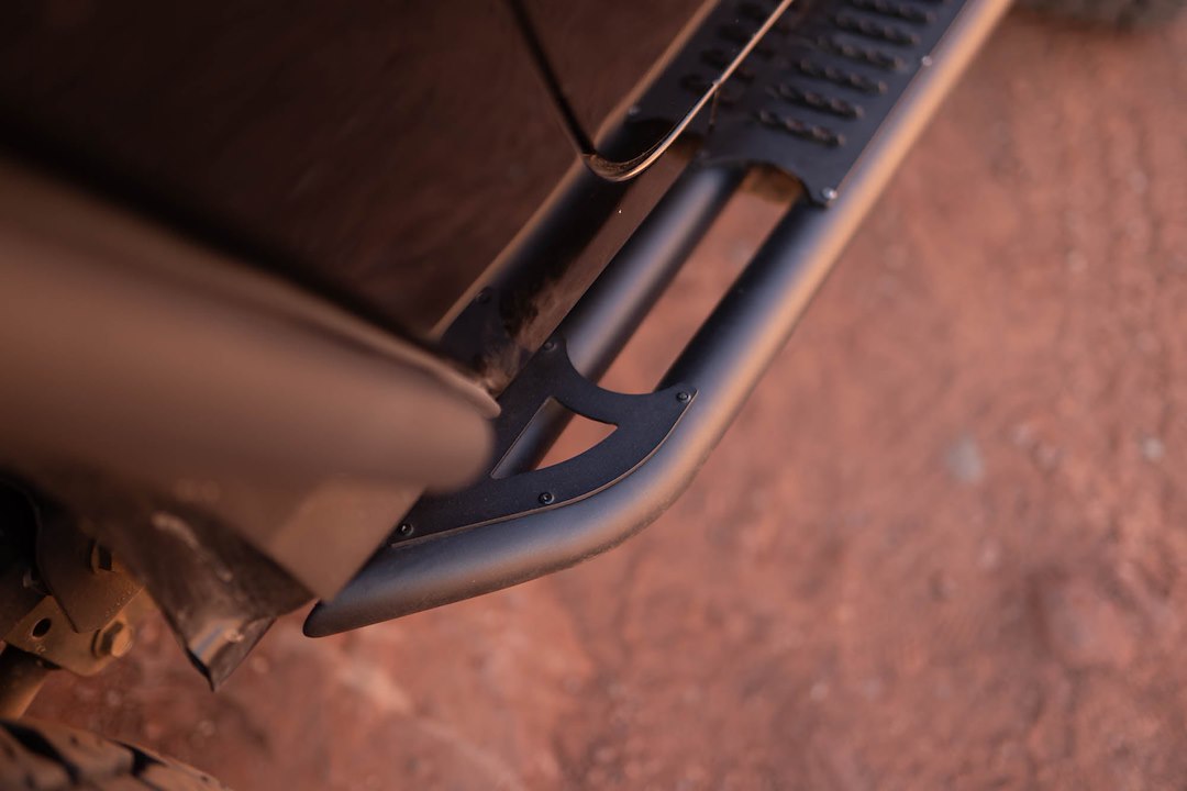 Product of DV8 Offroad SRJK-09 OE Plus Nerf Bar With Surface Steps 