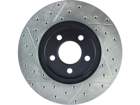 Product of Stop Tech/ Power Slot 127.61072L SportStop ® Drilled And Slotted Drilled And Slotted 1-Piece Brake Rotor 