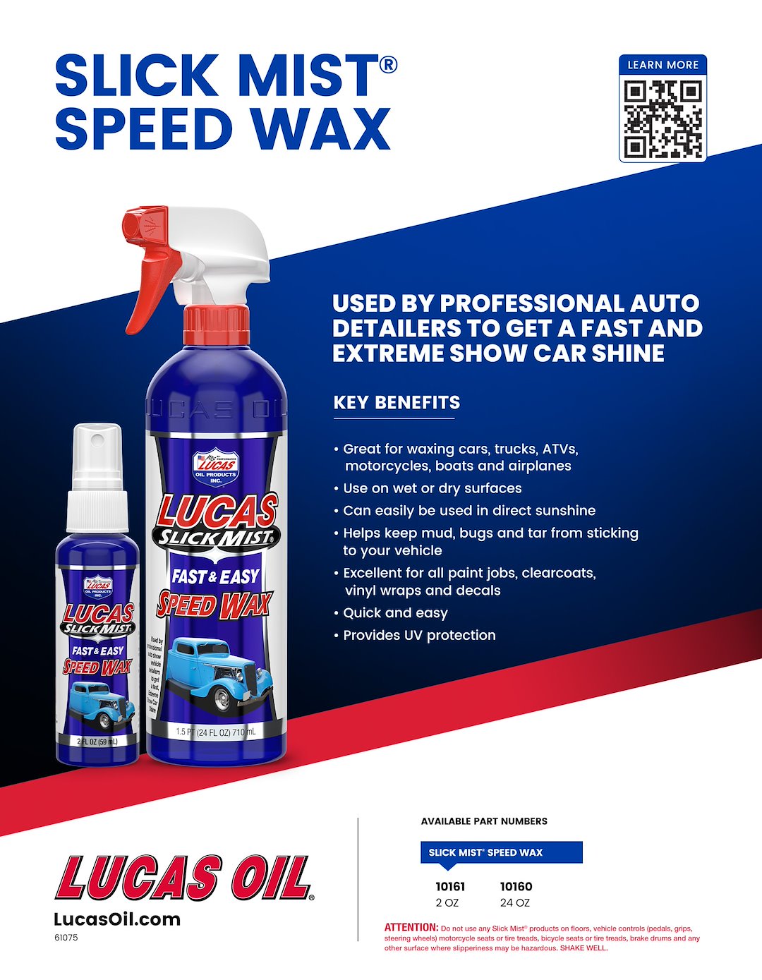Product of Lucas Oil 10160 Car Wax