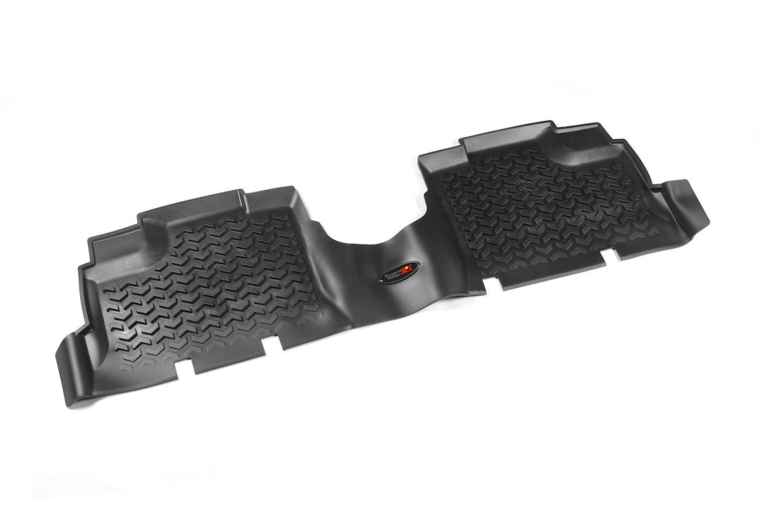 Product of Rugged Ridge All Terrain 12988.04 Black Thermoplastic Floor Liner 