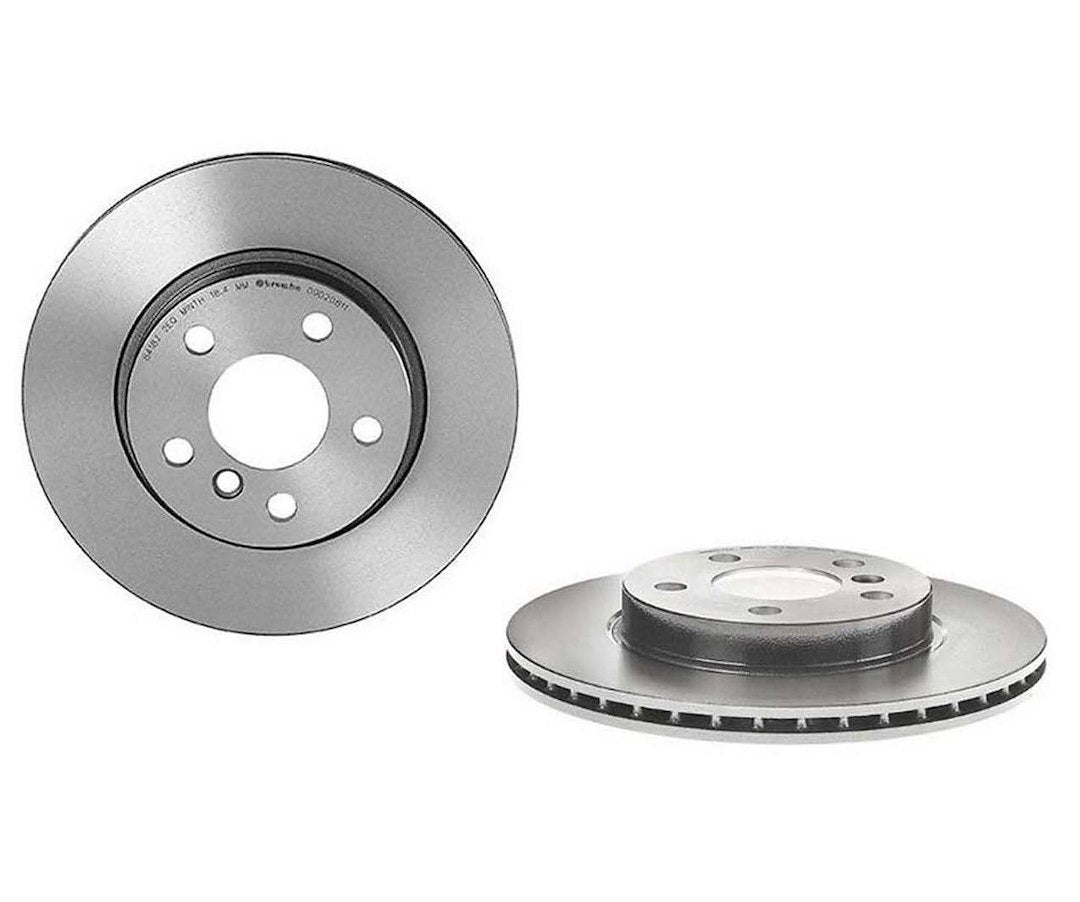 Product of Brembo 09D20811C02 Vented 1 Piece Brake Rotor 