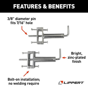 Product of Lippert Components 308287 Trailer Landing Gear Pull Pin