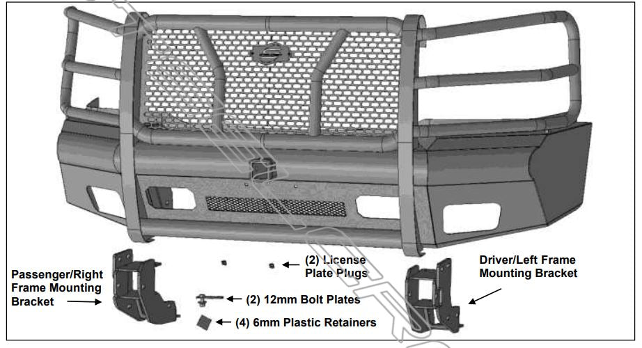 Product of Steelcraft HD10400R HD Replacement  Bumper 