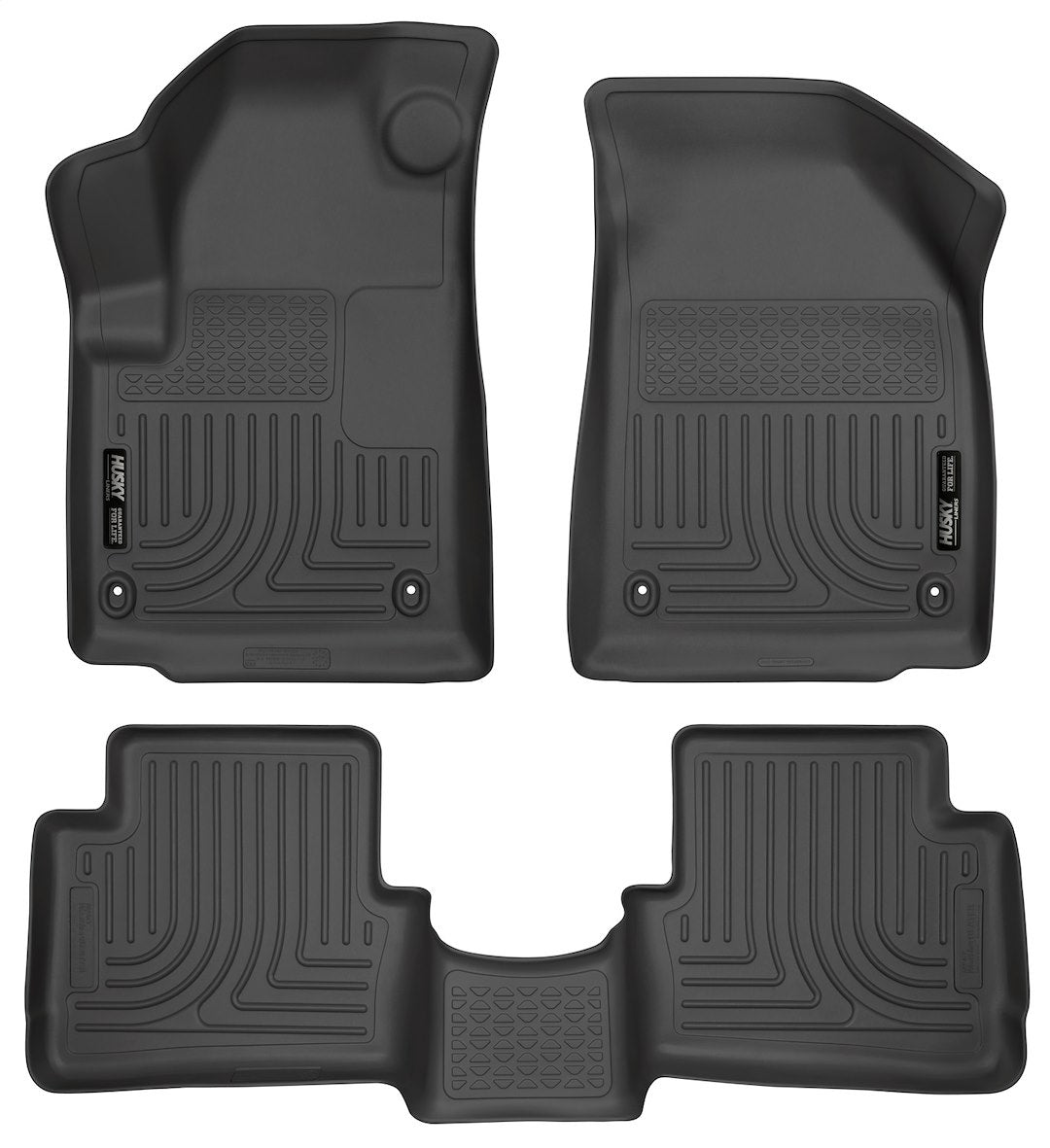 Product of Husky Liner WeatherBeater™ 99021 Black Thermoplastic Polyolefin (TPO) Floor Liner 
