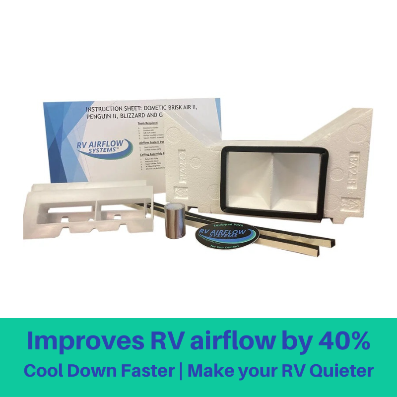 Product of Rv Airflow Systems Rvaf-Baii-Kit Air Conditioner Air Flow System