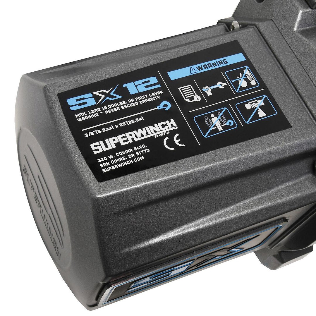 Product of Superwinch 1712200 12000 Pound Vehicle Recovery Winch 