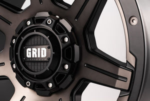 Product of Grid Wheels 20x9 Black With Metallic Dust Face Wheel - Not Applicable Bolt Pattern 