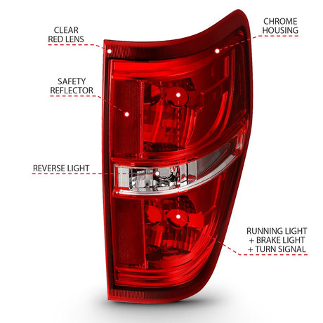 Product of ANZO USA 311299 Tail Light Assembly 