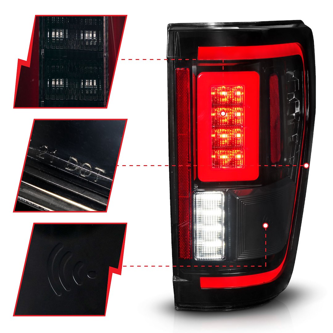 Anzo Usa 311476 Tail Light Assembly||||86||a1r311476||2002080