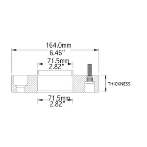 Coyote Wheel Accessories 5500-5500h-E Wheel Adapter||5500-5500h-E_5.Jpg||90||rev55005500he||1699259