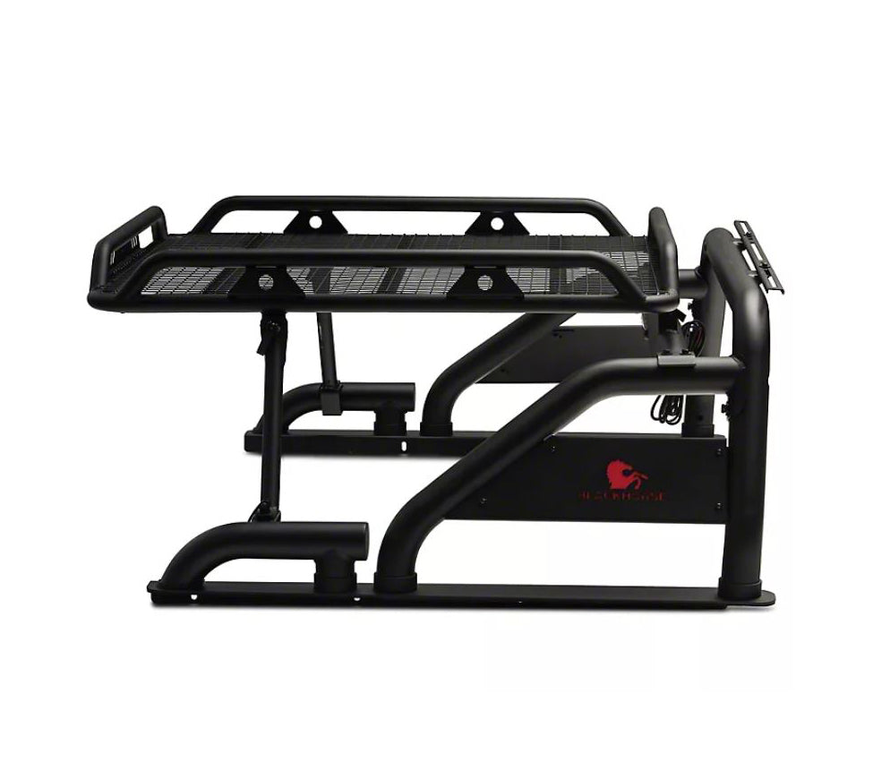 Product of Black Horse Offroad WRB-001BK Tubular Powder Coated Steel Truck Bed Bar 