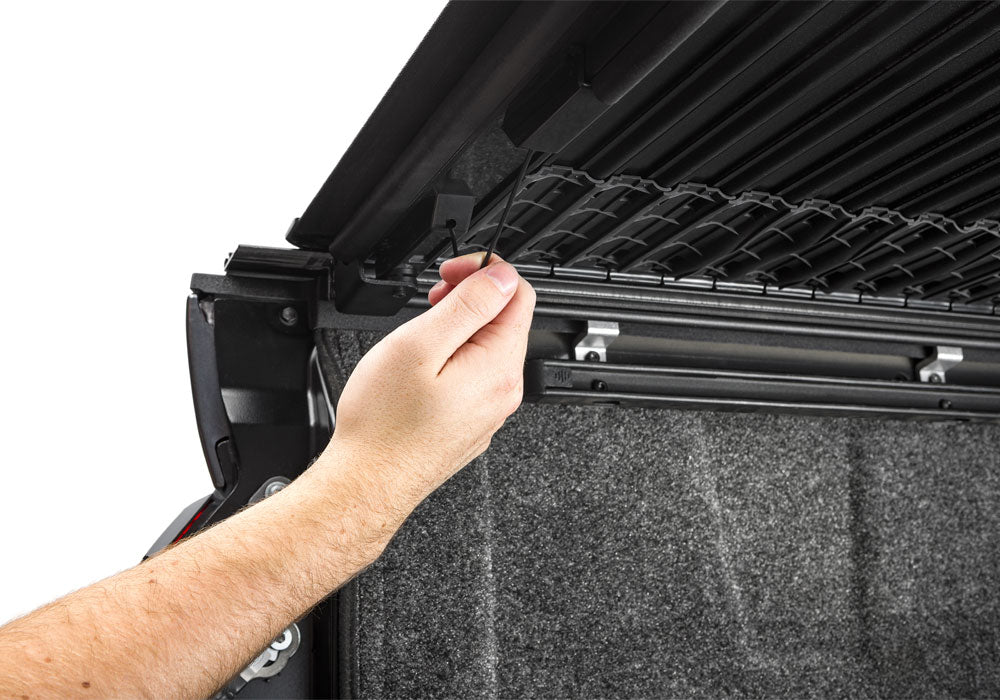 Product of BAK Industries Revolver X4TS Hard Roll-Up 80409TRK Tonneau Cover 