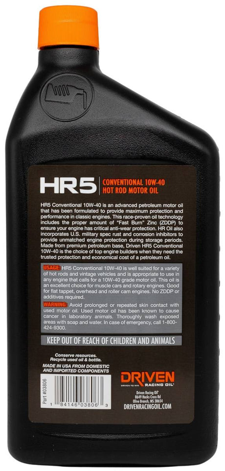 Driven Racing Oil/ Joe Gibbs 03806 Oil||03806_1.Jpg||86||j4003806||1518776