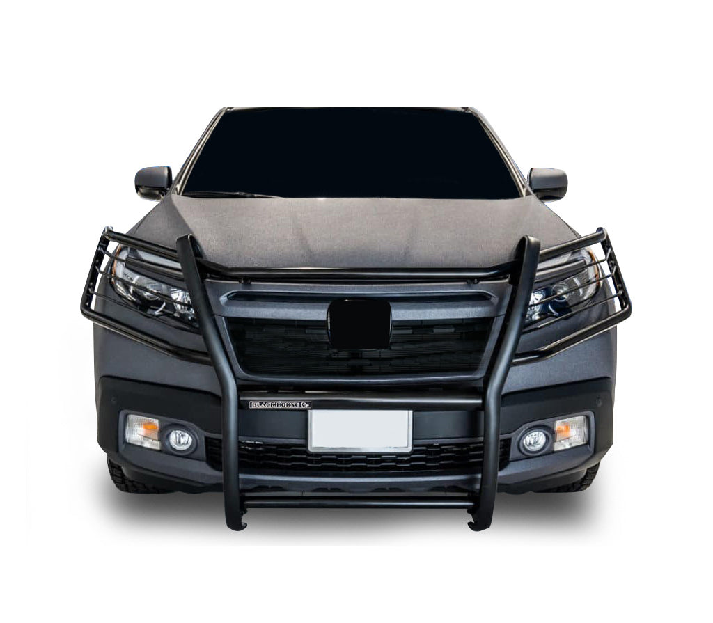 Product of Black Horse Offroad 17H01MA Grille Guard Modular Black Powder Coated 