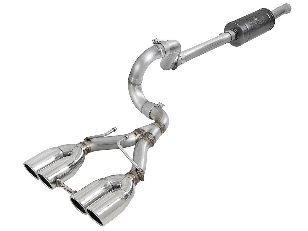 Product of Advanced FLOW Engineering 49-38073-P Rebel Cat-Back System Single Exhaust System Kit 