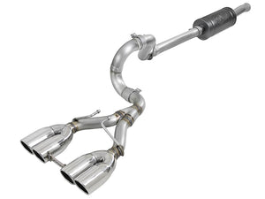 Product of Advanced FLOW Engineering 49-38073-P Rebel Cat-Back System Single Exhaust System Kit 