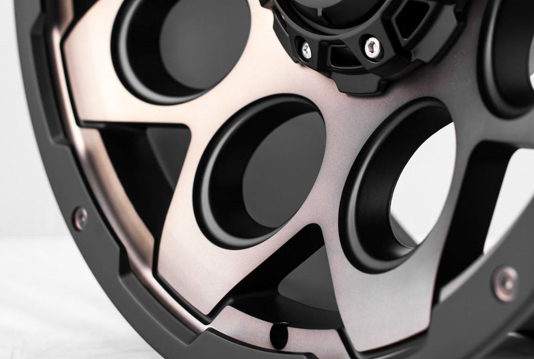 Product of Grid Wheels 20x10 Black With Metallic Dust Face Wheel - Not Applicable Bolt Pattern 