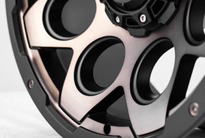 Product of Grid Wheels 20x10 Black With Metallic Dust Face Wheel - Not Applicable Bolt Pattern 