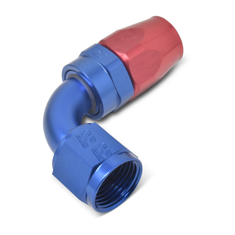 Product of Russell Automotive Full Flow 610180 Crimp-On 5/8 Inch (-10 AN) Blue/ Red 