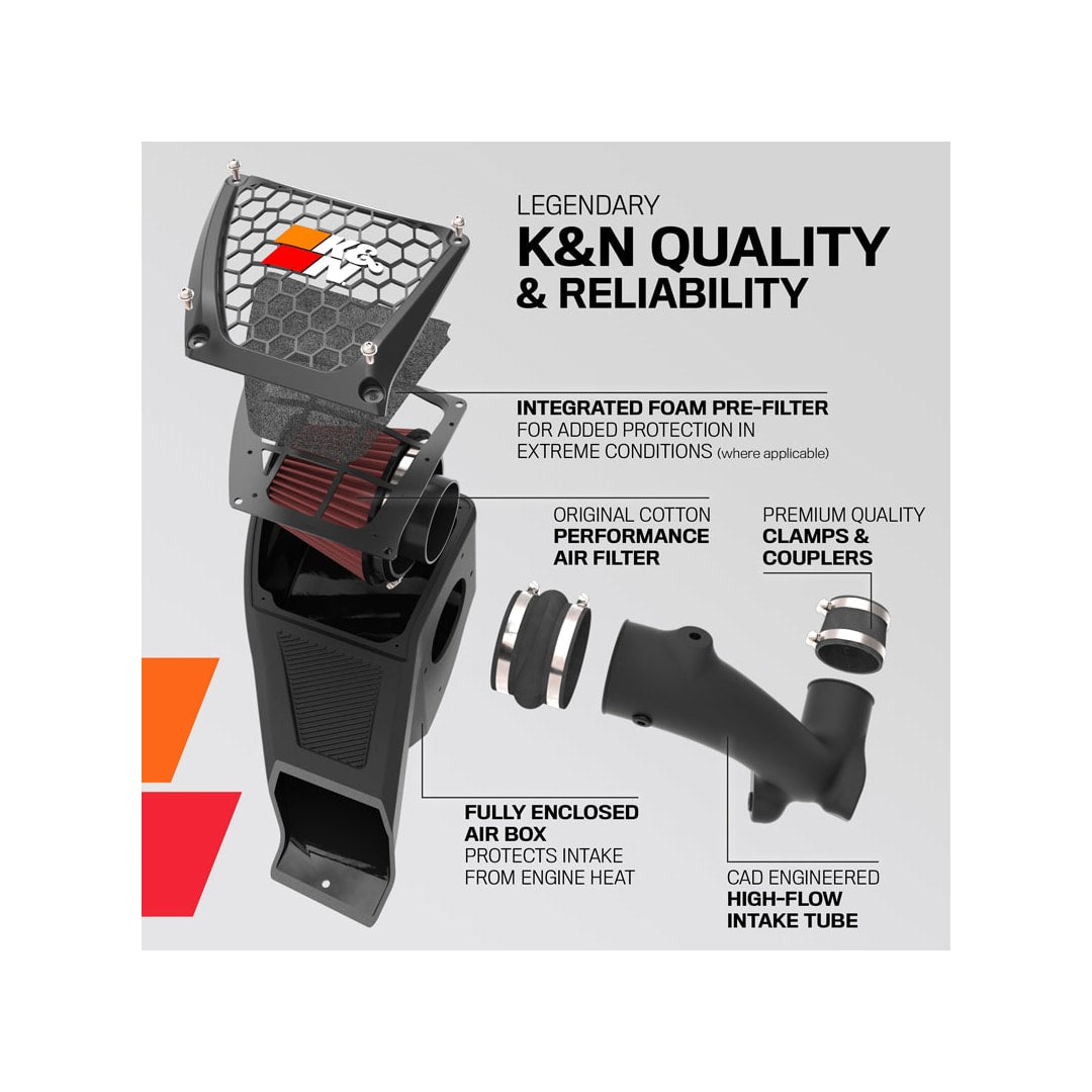 K & N Filters 63-1588 Cold Air Intake||63-1588_6.Jpg||91||k33631588||953551