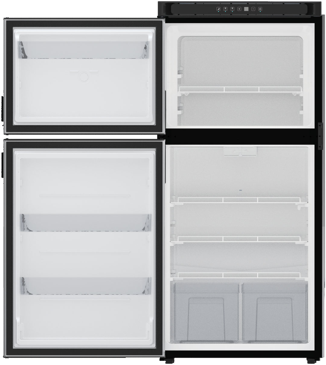 Product of Norcold 8.2 Cubic Feet Dual Compartment 2 Door Refrigerator With Freezer , Silver 