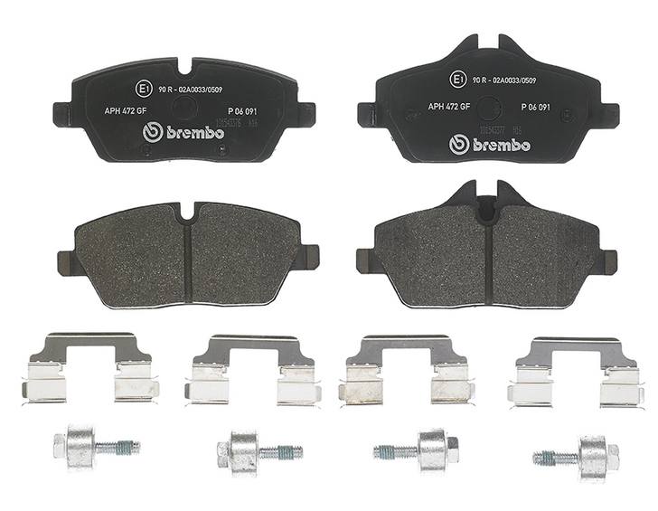 Product of Brembo P06091 Brake Pad - Set Of 4 
