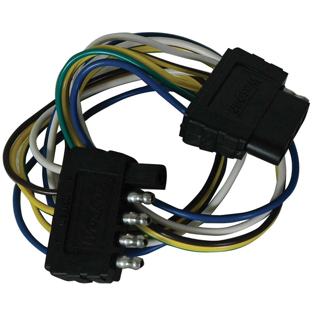 Product of Wesbar 707255 Trailer End 5 Flat Trailer Wiring Connector 