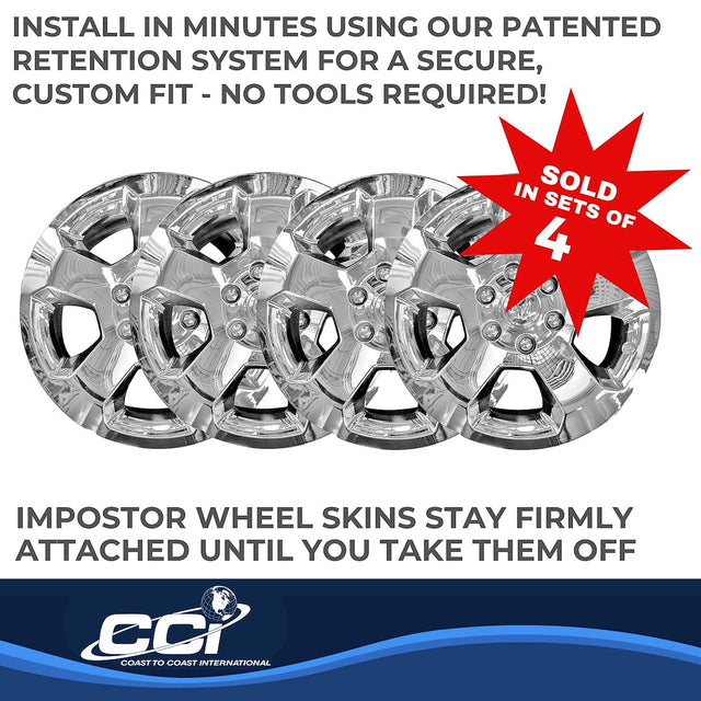 Product of Coast To Coast IWCIMP451X Silver Set Of 4 