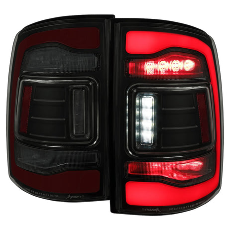 Product of Spec-D Tuning LT-RAM13SMLED-SQ-RS Tail Light Assembly 