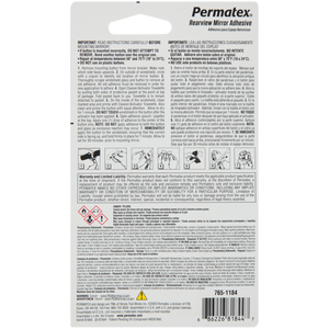 Product of Permatex 81844 Interior Rear View Mirror Adhesive