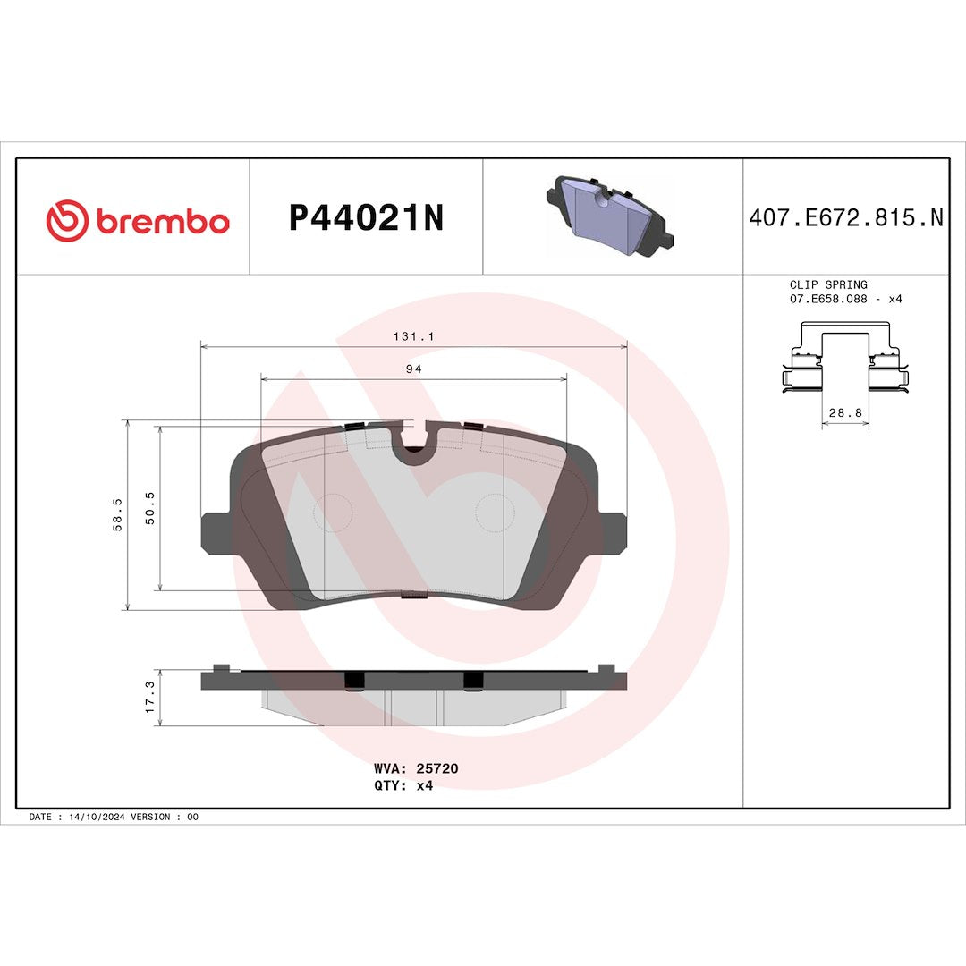 Brembo P44021n Brake Pad||p44021n_Drw.Jpg||91||brmp44021n||1753190