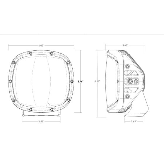 Product of Rigid Lighting 300515 Driving/ Fog Light 